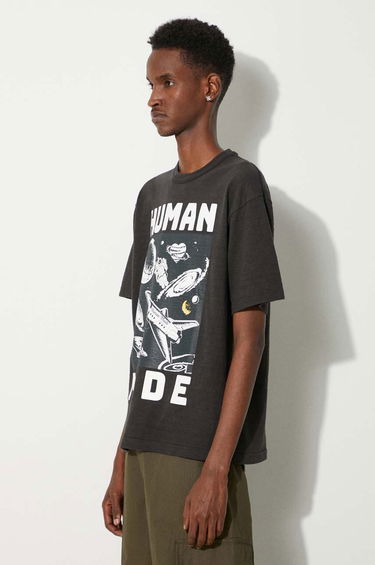 Tričko Human Made Graphic Print T-Shirt Čierna | HM27TE014, 3