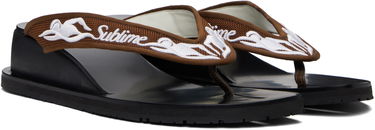 Plavky Tory Burch Tory Burch Sublime Wedge Flip-Flops Hnedá | 173758-961, 3