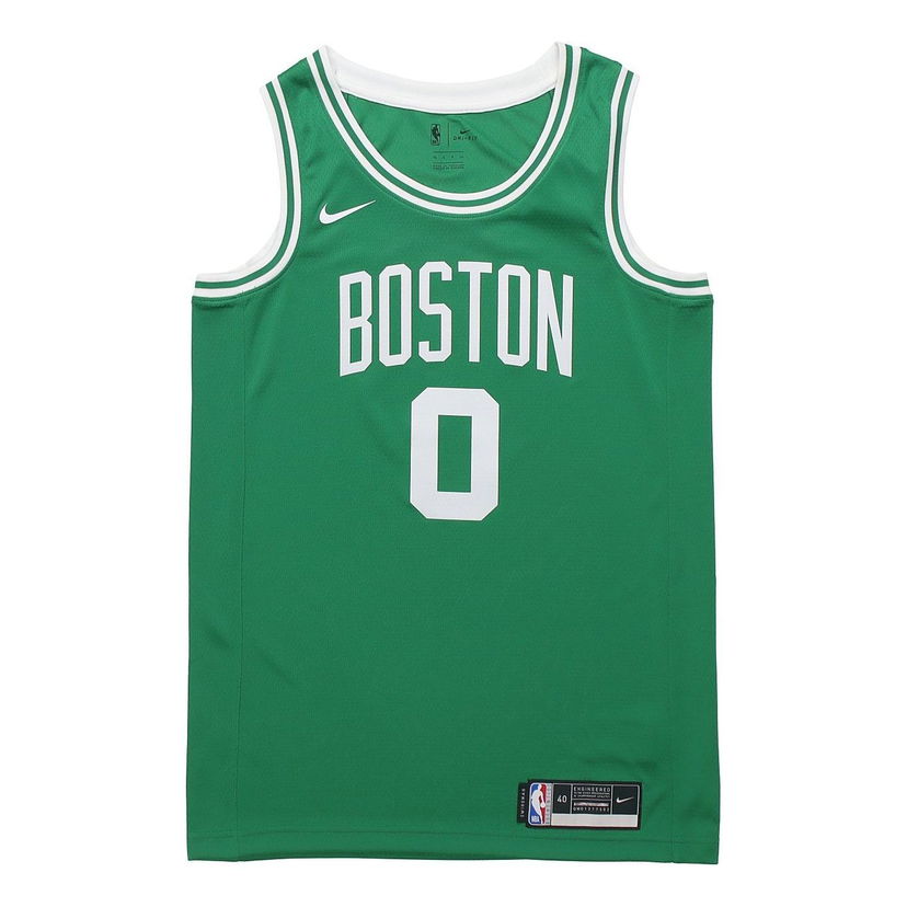 Dres Nike NBA Boston Celtics Tatum #0 Swingman Jersey Zelené | CW3659-314