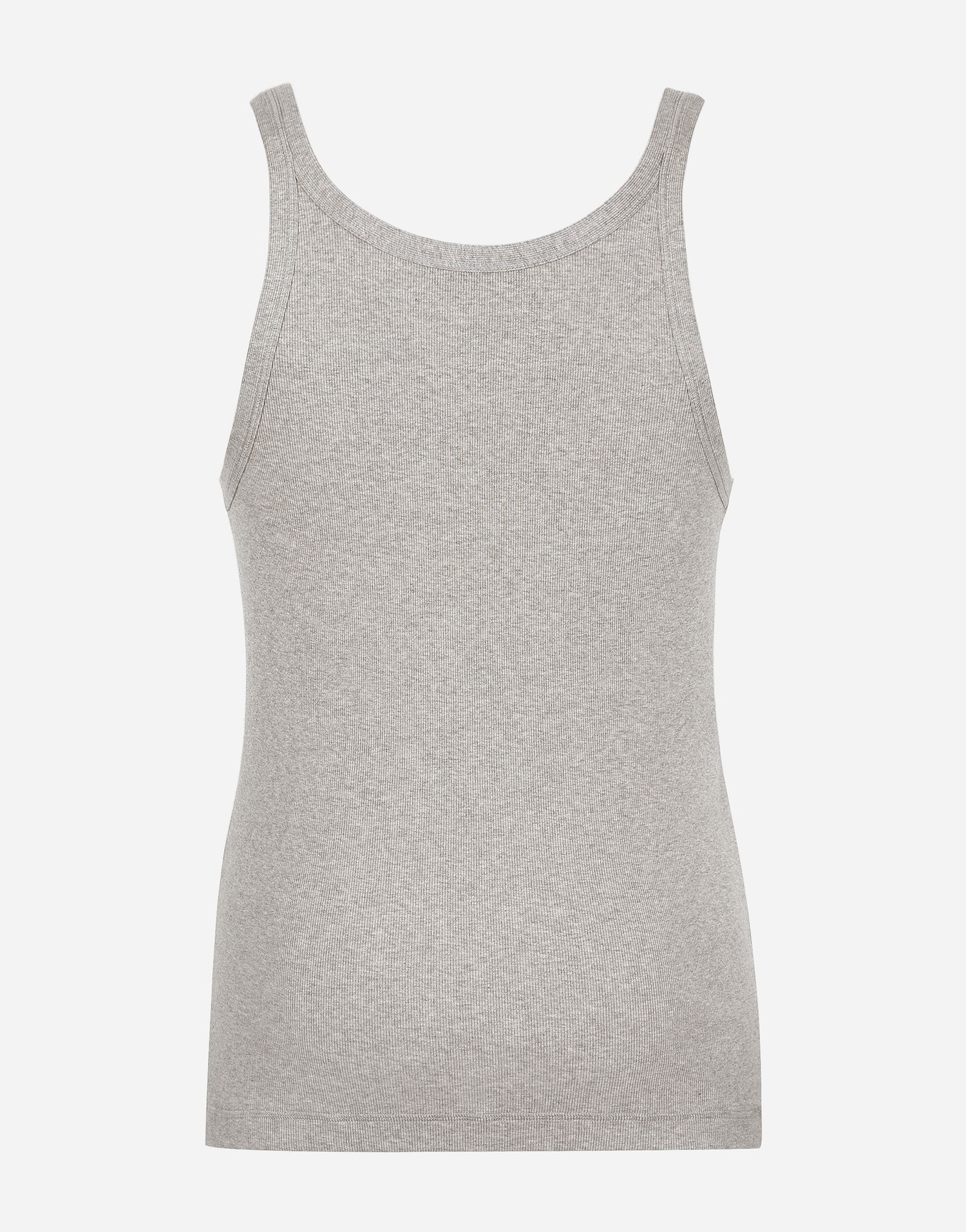 Tielko Dolce & Gabbana Slim-fit Fine-rib Singlet Šedá | G8PA8TFU7AVS8290, 1