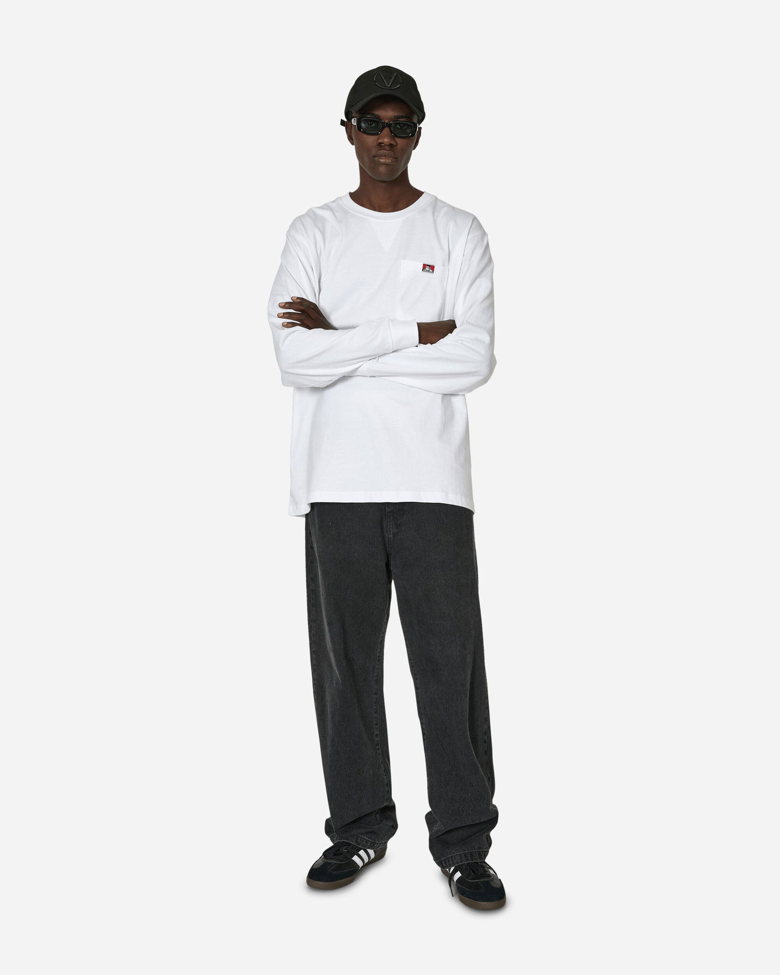 Classic Label Pocket Long Sleeve Tee