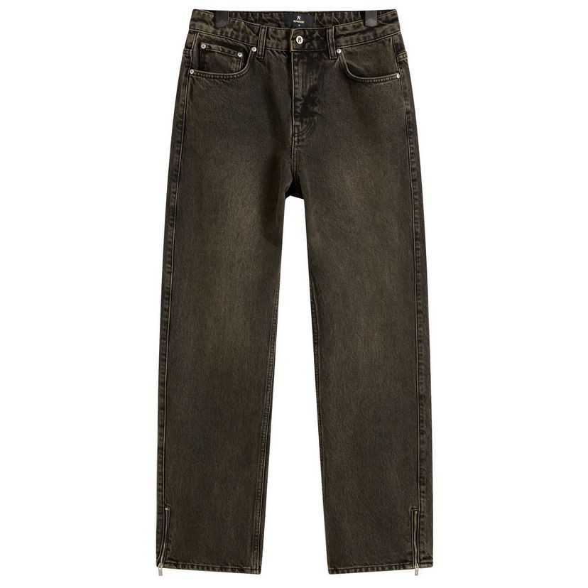 Džínsy Represent Clo Represent RS2 Split Denim Jeans 30" Čierna | MLM100332-44