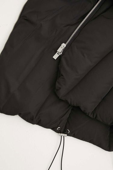 Vesta HELIOT EMIL Asymmetrical Padded Vest Čierna | HE.M.03.003.P11.BLK01, 5
