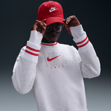 Mikina Nike Nike Sportswear Phoenix Fleece Crewneck Sweatshirt Šedá | HJ0949-051, 1