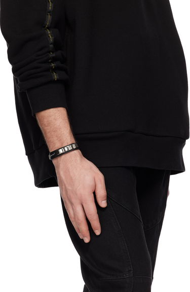 Náramok UNDERCOVER UNDERCOVER Studded Leather Bracelet Čierna | UP1E4A06, 2