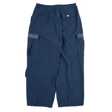 Cargo nohavice Pleasures Visitors Wide Fit Cargo Pants Navy | P23F012-NAVY, 11
