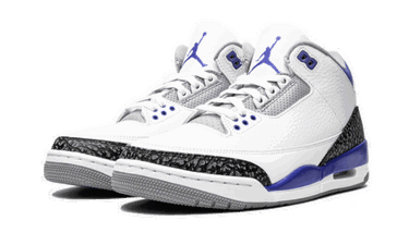 Tenisky a topánky Jordan Air Jordan 3 Retro ''Racer Blue'' GS Biela | 398614-145, 3