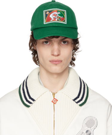 Šiltovka Casablanca Casablanca Fibonacci Patch Baseball Cap Zelené | APS25-HAT-002-01, 0