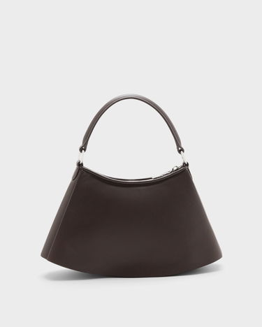 Taška cez rameno Lacoste Lenglen Pleated Shoulder Bag Hnedá | NU5011DP-R29, 1