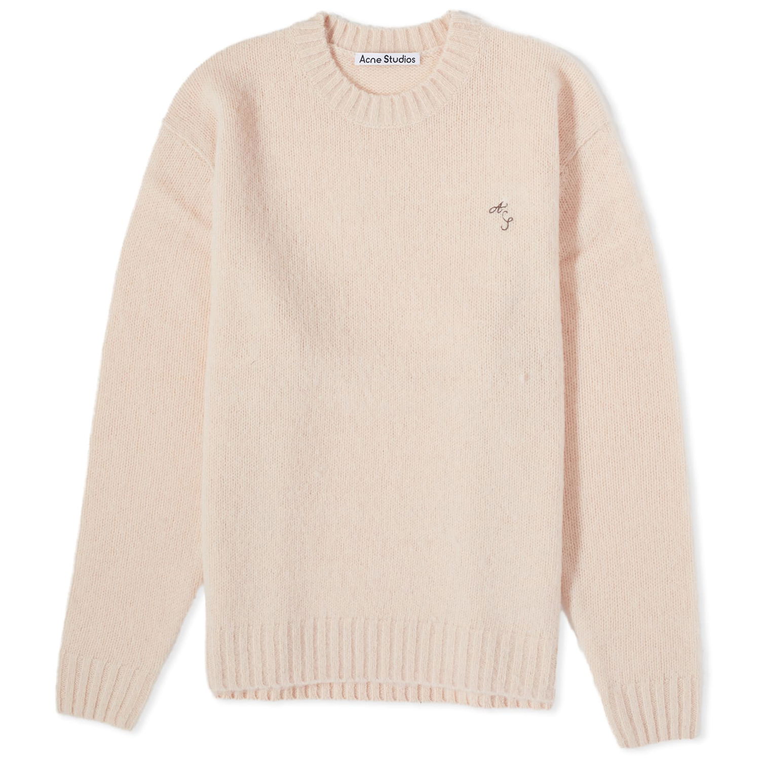 Sveter Acne Studios Kowy AS Shetland Crewneck Ružová | B60298-AD5, 0
