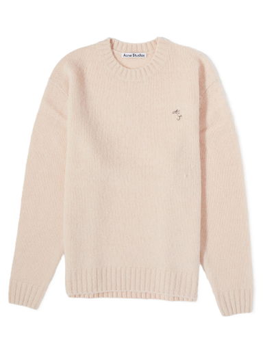 Sveter Acne Studios Kowy AS Shetland Crewneck Ružová | B60298-AD5