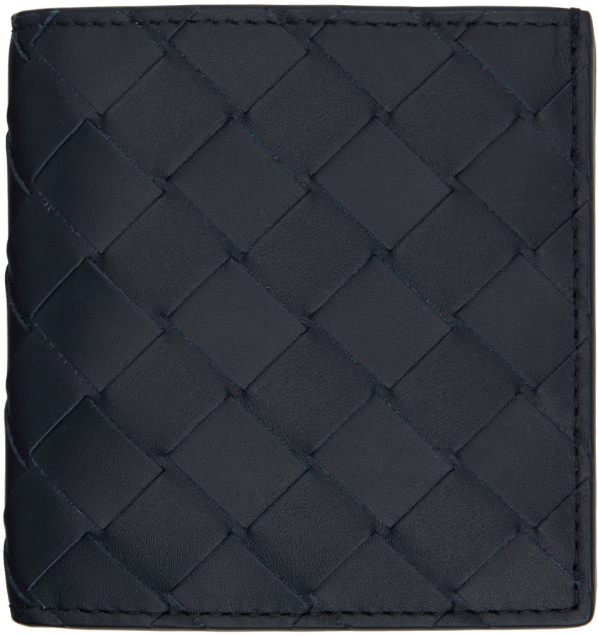 Peňaženka Bottega Veneta Intrecciato Slim Bi-Fold Wallet Navy | 749400 VCPQ6 4171, 0
