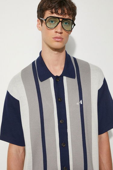 Polo tričko Awake NY Awake NY Knit Camp Collar Cardigan Rôznofarebný | SP24.KN005, 0