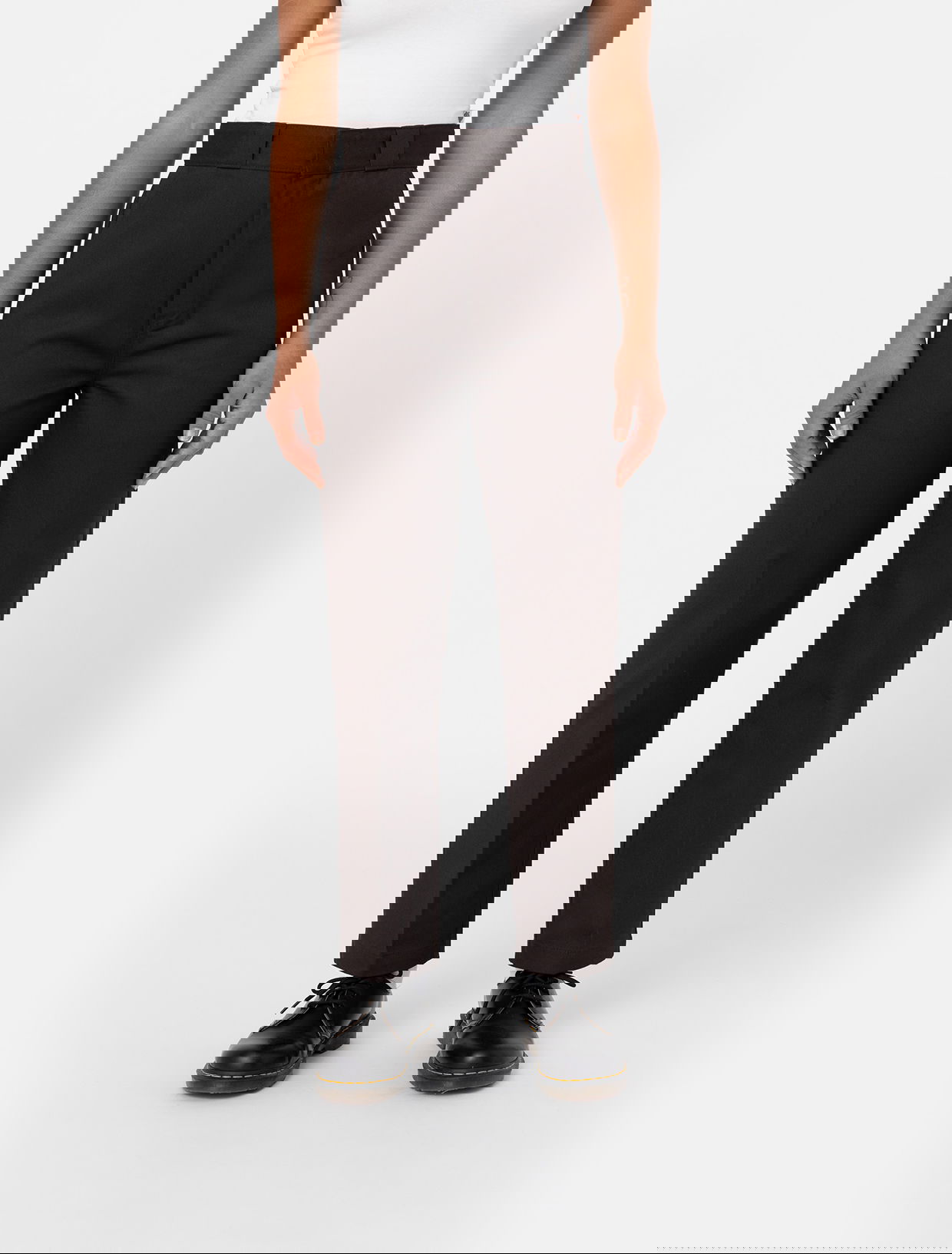 Nohavice Dickies Phoenix Cropped Trousers Hnedá | 0A4Y5A, 0