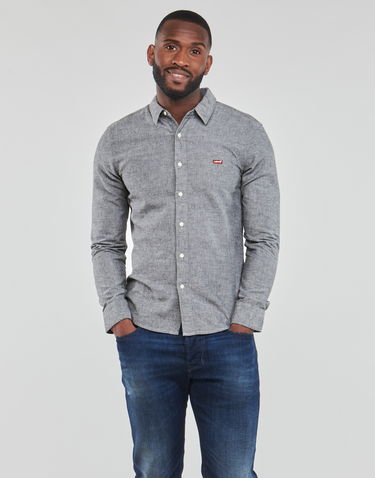 Košeľa Levi's BATTERY HM SHIRT SLIM Šedá | 86625-0018, 1