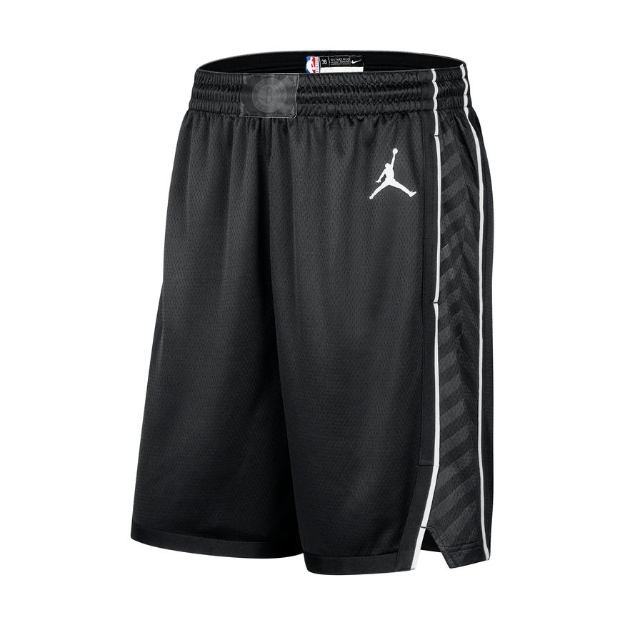 Šortky Jordan Dri-FIT NBA Brooklyn Nets Statement Edition Swingman Basketball Shorts Čierna | DO9423-010, 0