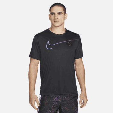 Tričko Nike Dri-FIT UV Run Division Miler T-Shirt Čierna | dm4811-010, 2