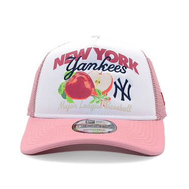 Šiltovka New Era New Era MLB Fruit Graphic 9FORTY Trucker NY Yankees Cap Ružová | 60595262, 1