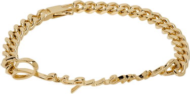 Náramok Jacquemus Cuban Chain Bracelet 'The Jacquemus' Žltá | 22HJWW00332AOT4005, 0