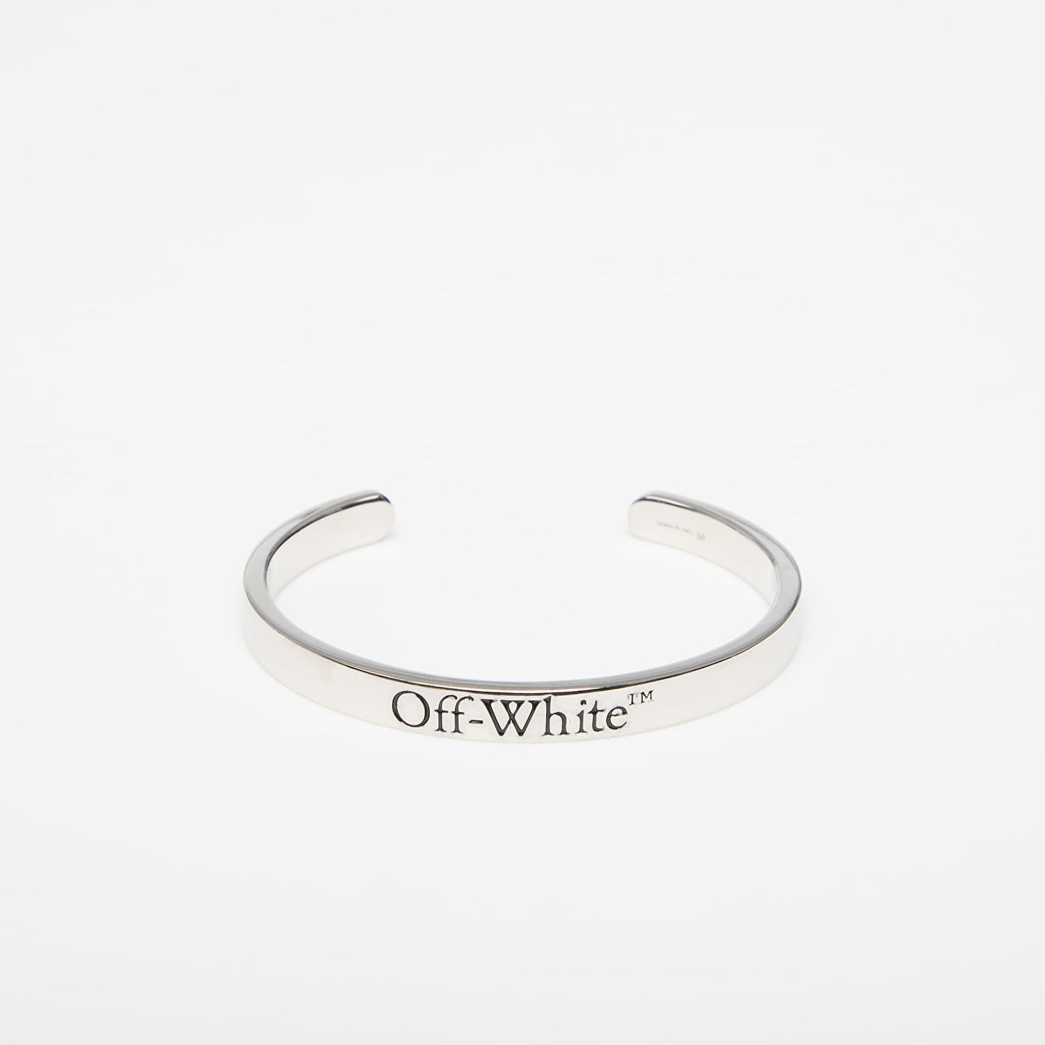 Náramok Off-White Bangle Bracelet Metalická | OMOA109C99MET0017210, 0