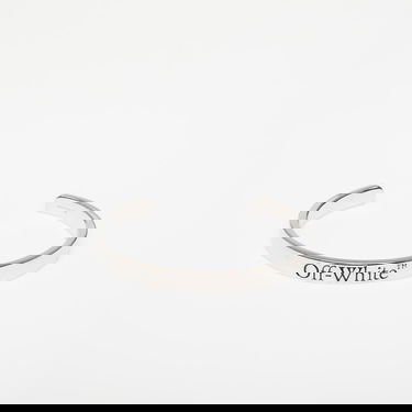 Náramok Off-White Bangle Bracelet Metalická | OMOA109C99MET0017210, 0