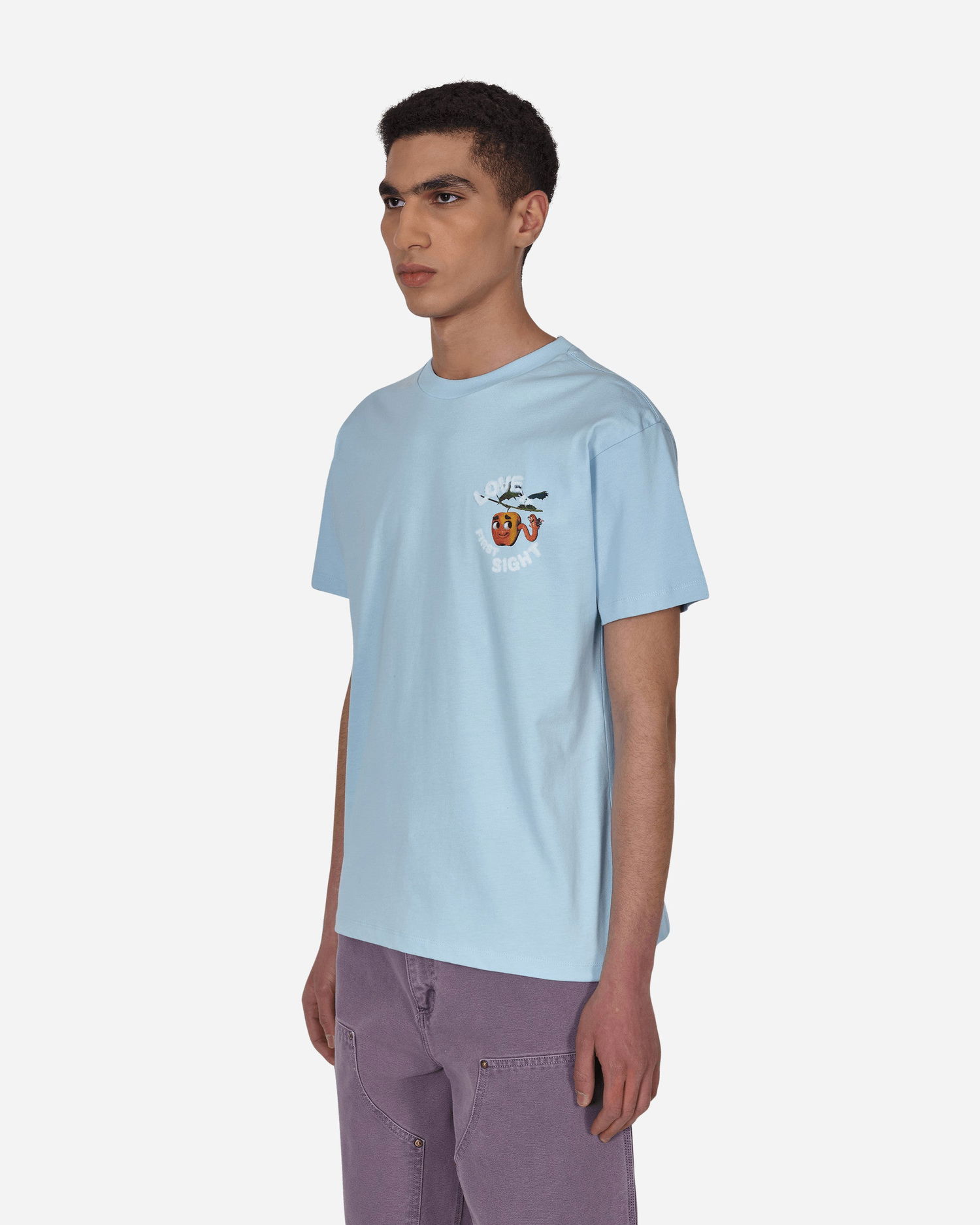 Tričko Sky High Farm Love At First Sight T-Shirt Tyrkysová | SHF01T003 1, 1