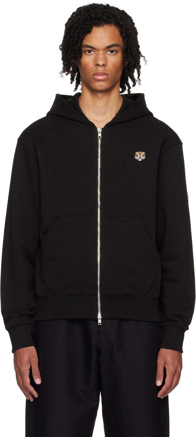 Mikina KENZO Black Paris Lucky Tiger Hoodie Čierna | FE55SW1964MF