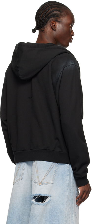 Mikina We11done We11done Zip Hoodie Čierna | WD-TJ2-24-812-U-BK, 2