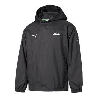 Vetrovka Puma Sankuanz Windbreaker Hoodie Čierna | 578701-01