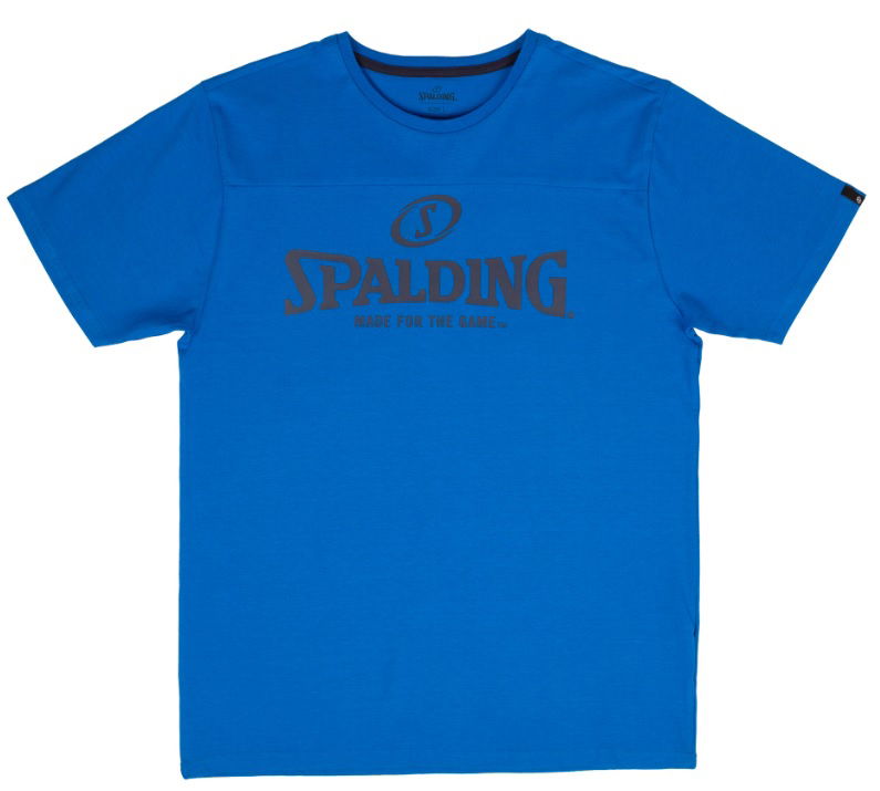 Tričko Spalding Spalding Essential Logo T-Shirt Modrá | 40221626-skydivernavy, 0