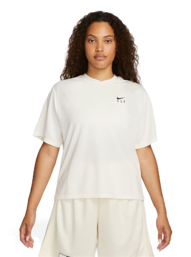 Tričko Nike Dri-FIT Warmup Wmns Top Pale Ivory Biela | FB7992-110