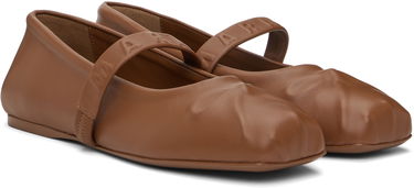 Tenisky a topánky Marni Marni Mary Jane Ballerina Flats Hnedá | MJMS007700 P3628, 3