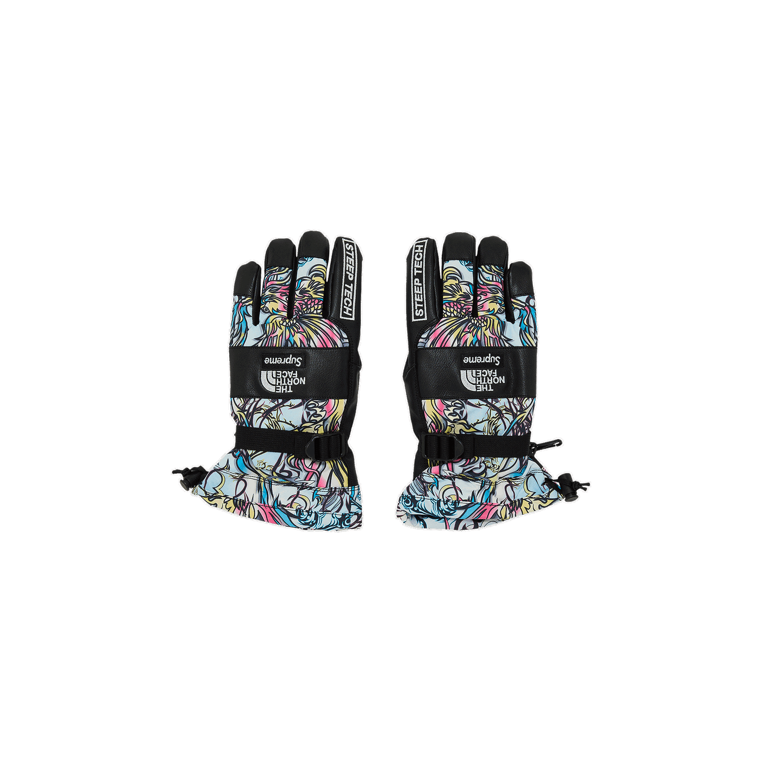 Rukavice Supreme The North Face x Steep Tech Gloves Rôznofarebný | FW22A1 MULTICOLOR DRAGON, 0