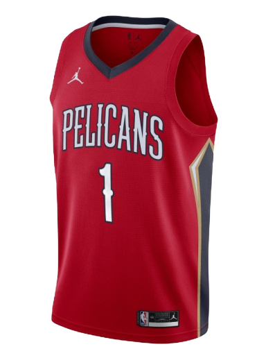 Dres Nike New Orleans Pelicans Statement Edition 2020 Jordan NBA Swingman Jersey Červená | CV9486-660