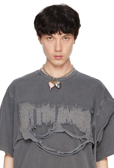 Náramok Ottolinger Ottolinger Ball Chain Heart Charm Necklace Metalická | 2225170104, 1