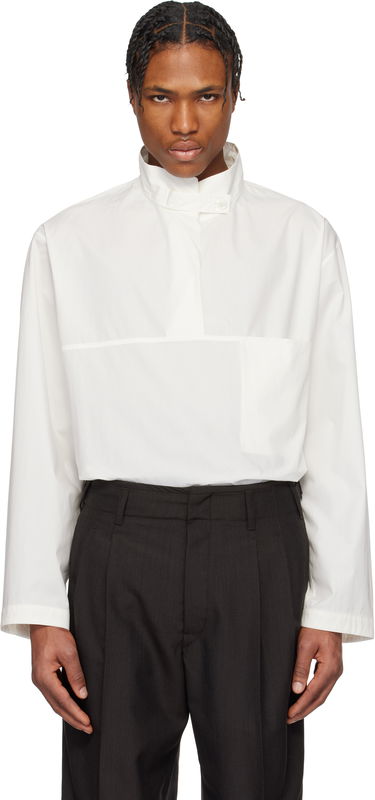 Košeľa LEMAIRE Lemaire Vareuse Shirt Biela | TO1354 LF588, 0