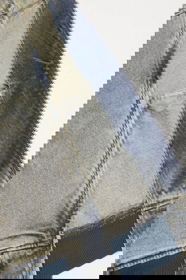 Bomber bunda AAPE by A Bathing Ape AAPE Main Light Weight Denim Jacket Šedá | AAPLJM7706XAO, 5