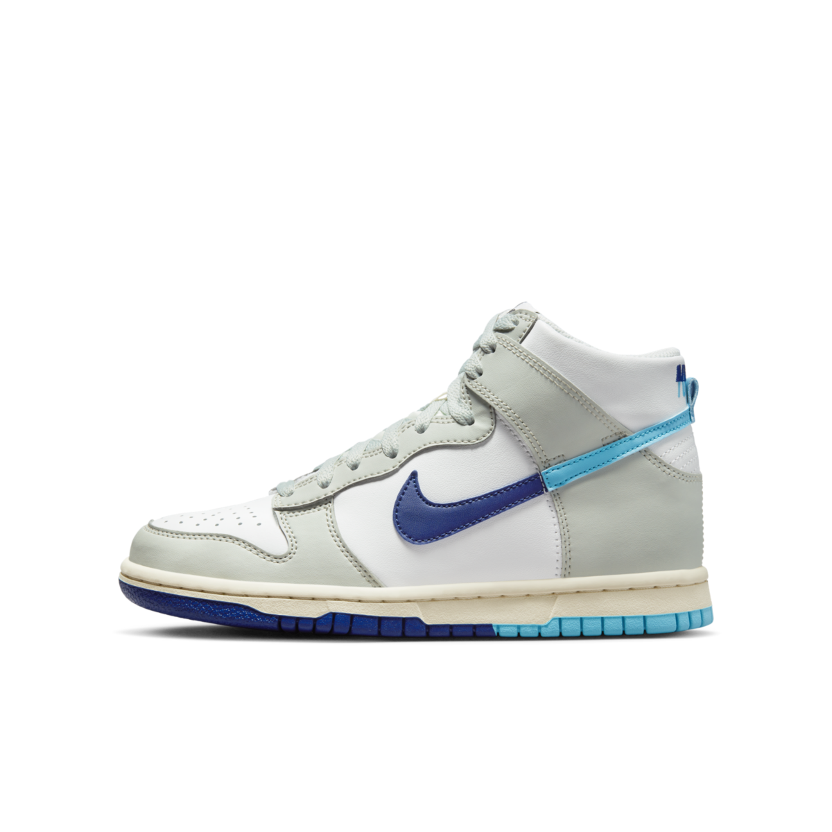 Tenisky a topánky Nike Dunk High SE "Split Grey Blue" GS Modrá | FN7995-100, 0