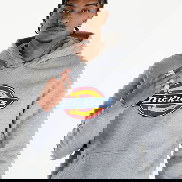 Mikina Dickies Icon Logo Hoodie Vínová | 0A4XCB, 3