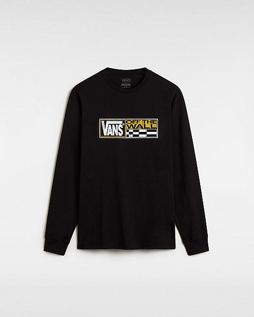 Tričko Vans Hi Stretch Long Sleeve T-Shirt Čierna | VN000M3ZBLK, 0