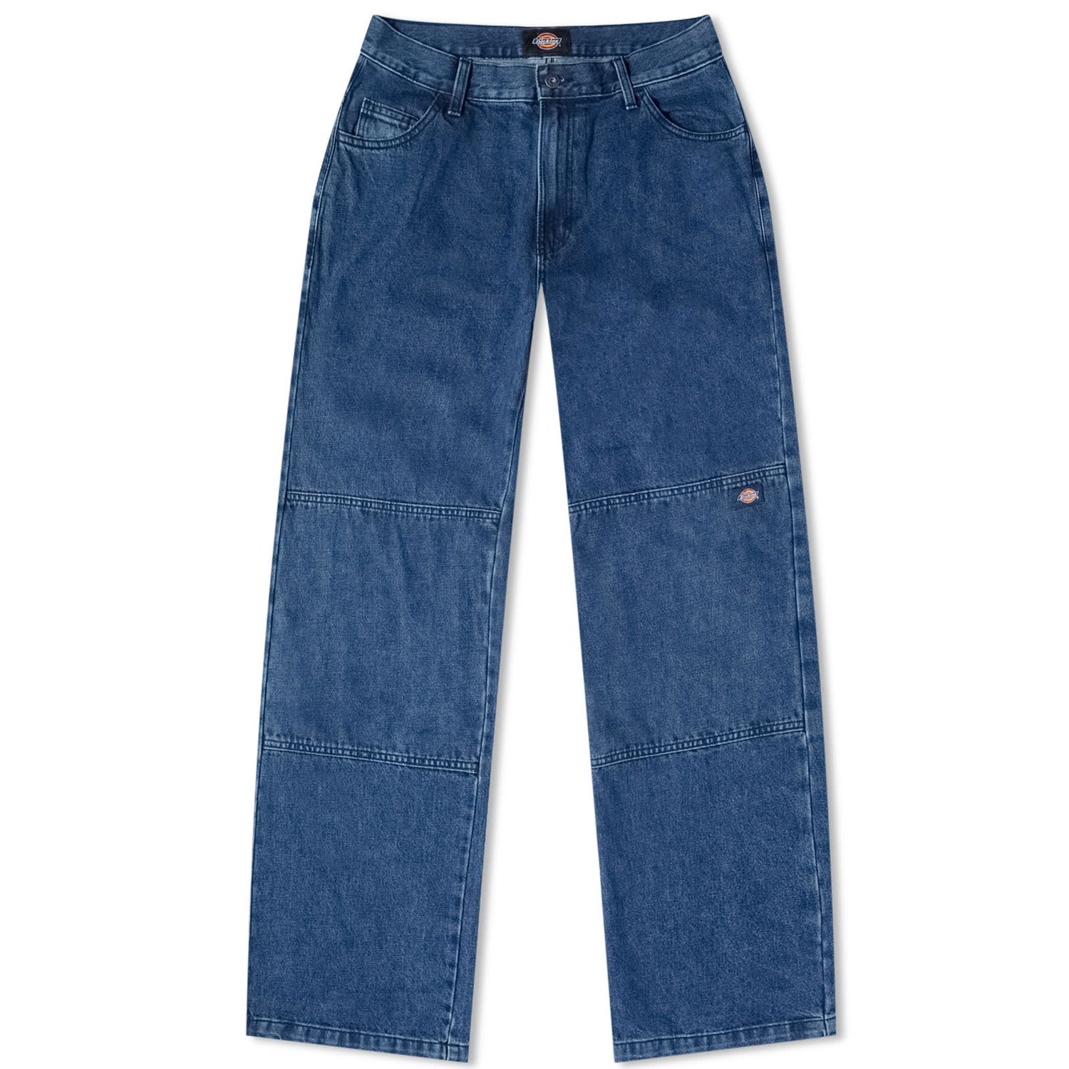 Džínsy Dickies Double Knee Denim Pant Modrá | DK0A4Y3FCLB1, 0