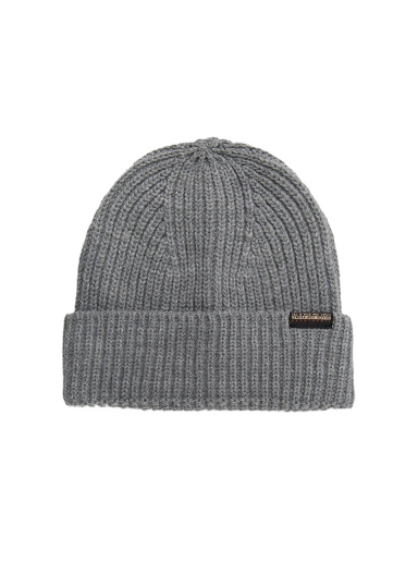 Kulicha Napapijri Foli 3 Beanie Šedá | NP0A4GK81601