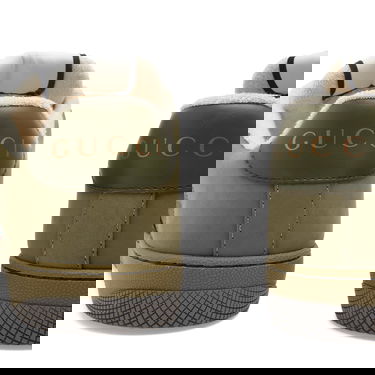 Tenisky a topánky Gucci Screener Cotton Ripstop Sneaker Zelené | 576223-FAD94-3243, 4