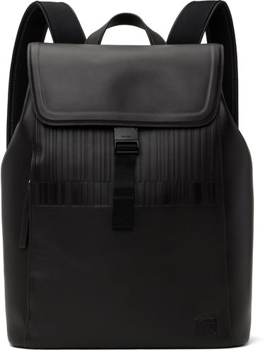 Batoh Paul Smith Paul Smith Shadow Stripe Leather Backpack Čierna | M1A-8022-PEMBOS-69, 0