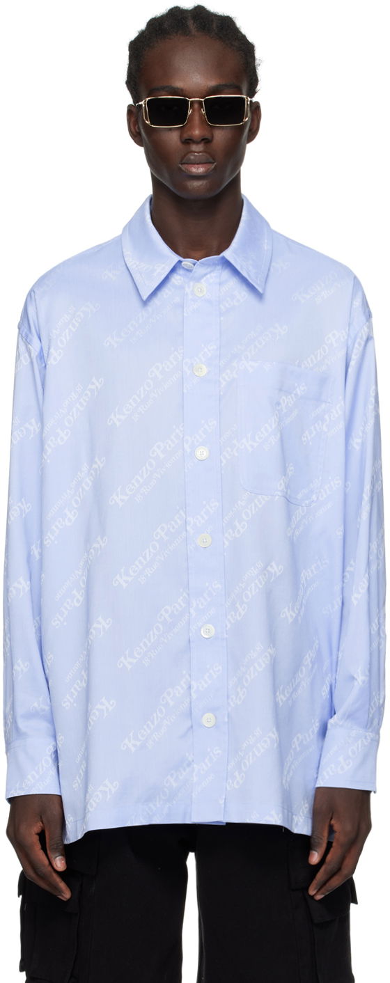 Košeľa KENZO Paris VERDY Edition Shirt Modrá | FE55CH5079JM, 0