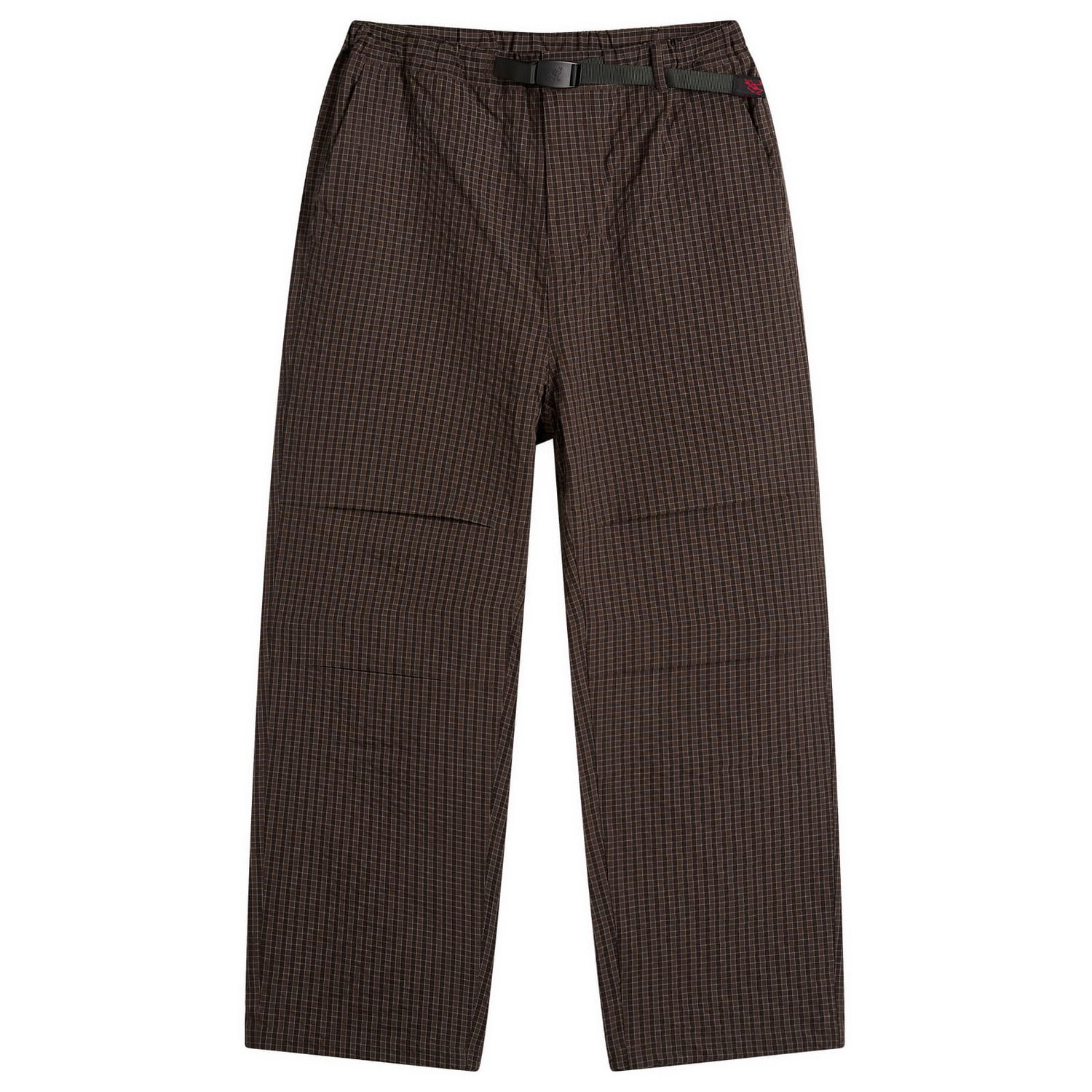 Nohavice GRAMICCI Northside Plaid Pant Hnedá | G5FM-P010-DBW, 1