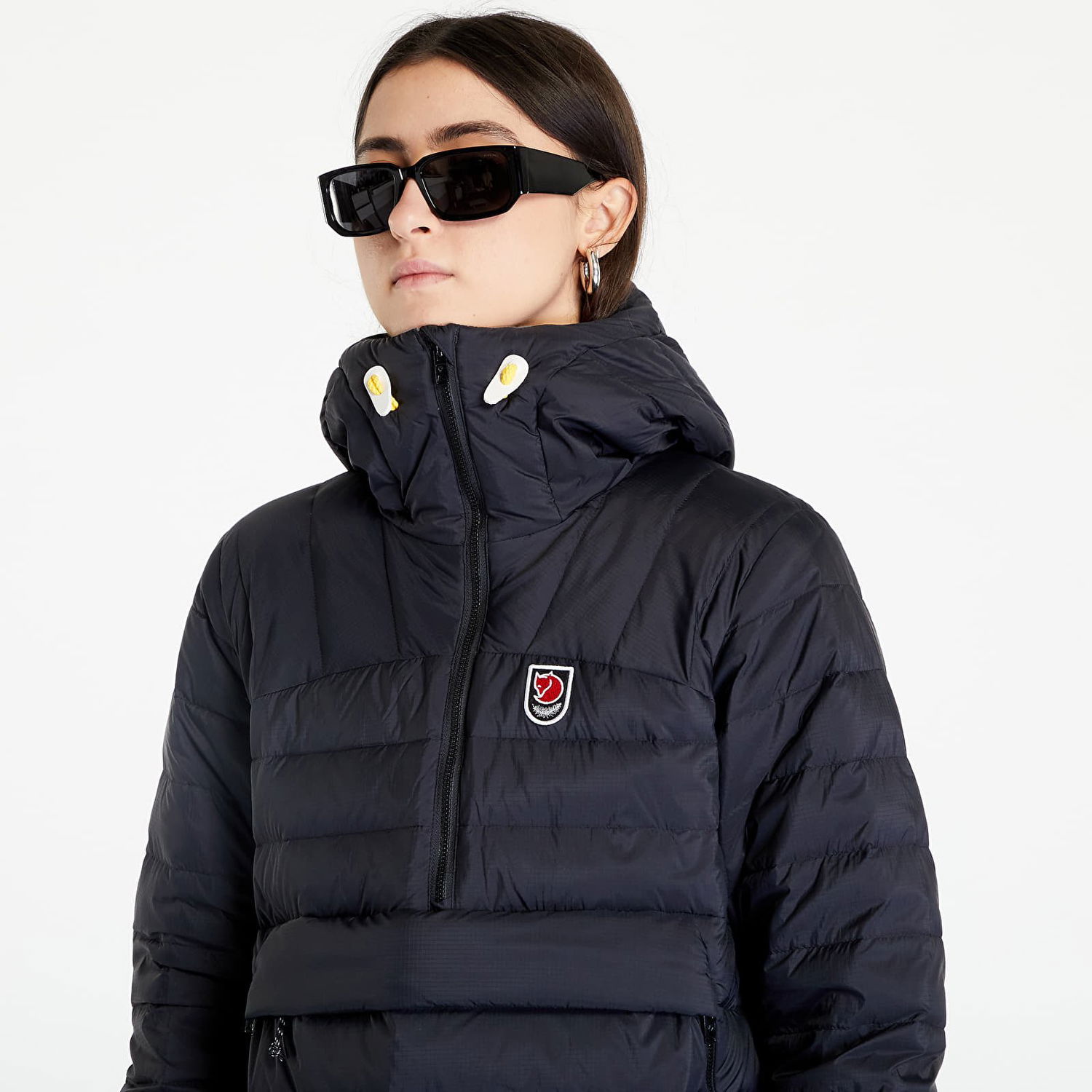Prešívaná bunda FJÄLLRÄVEN Expedition Pack Down Anorak W Čierna | F86376-550, 0