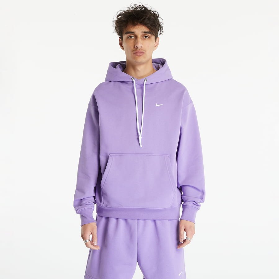 Nike Solo Swoosh French Terry Pullover Hoodie