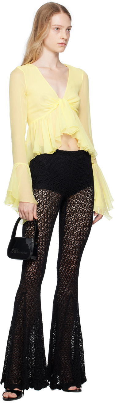 Kabelka Blumarine Mini Rhinestone Shoulder Bag Čierna | P344W001A, 3