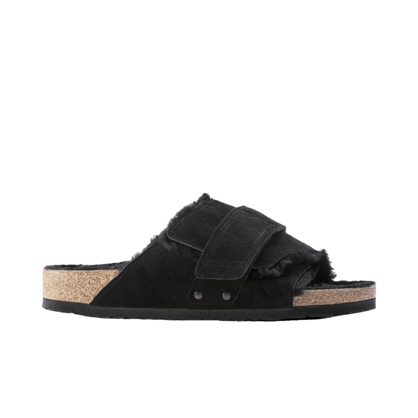 Tenisky a topánky Birkenstock Kyoto Shearling Suede Čierna | 1023177/1023229